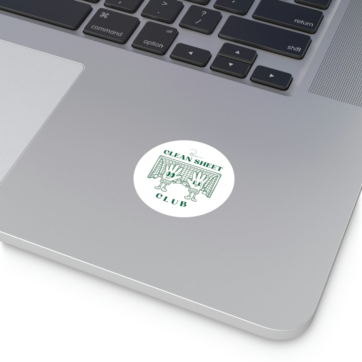 Clean Sheet Club Sticker, Green