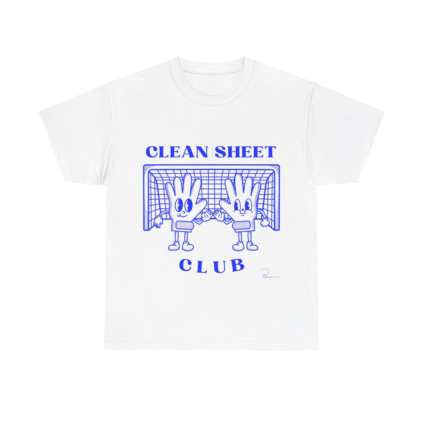 Clean Sheet Club Tee, Blue