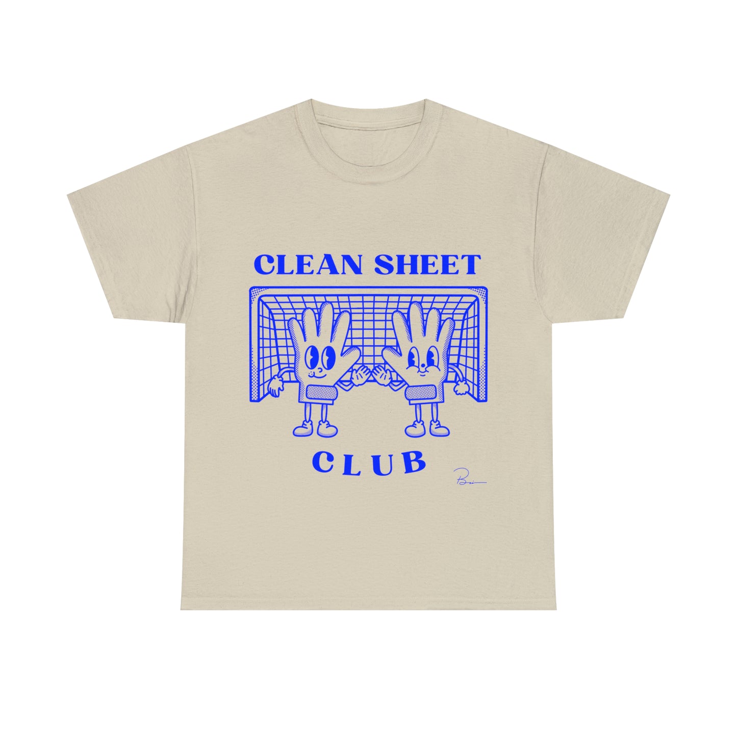 Clean Sheet Club Tee, Blue