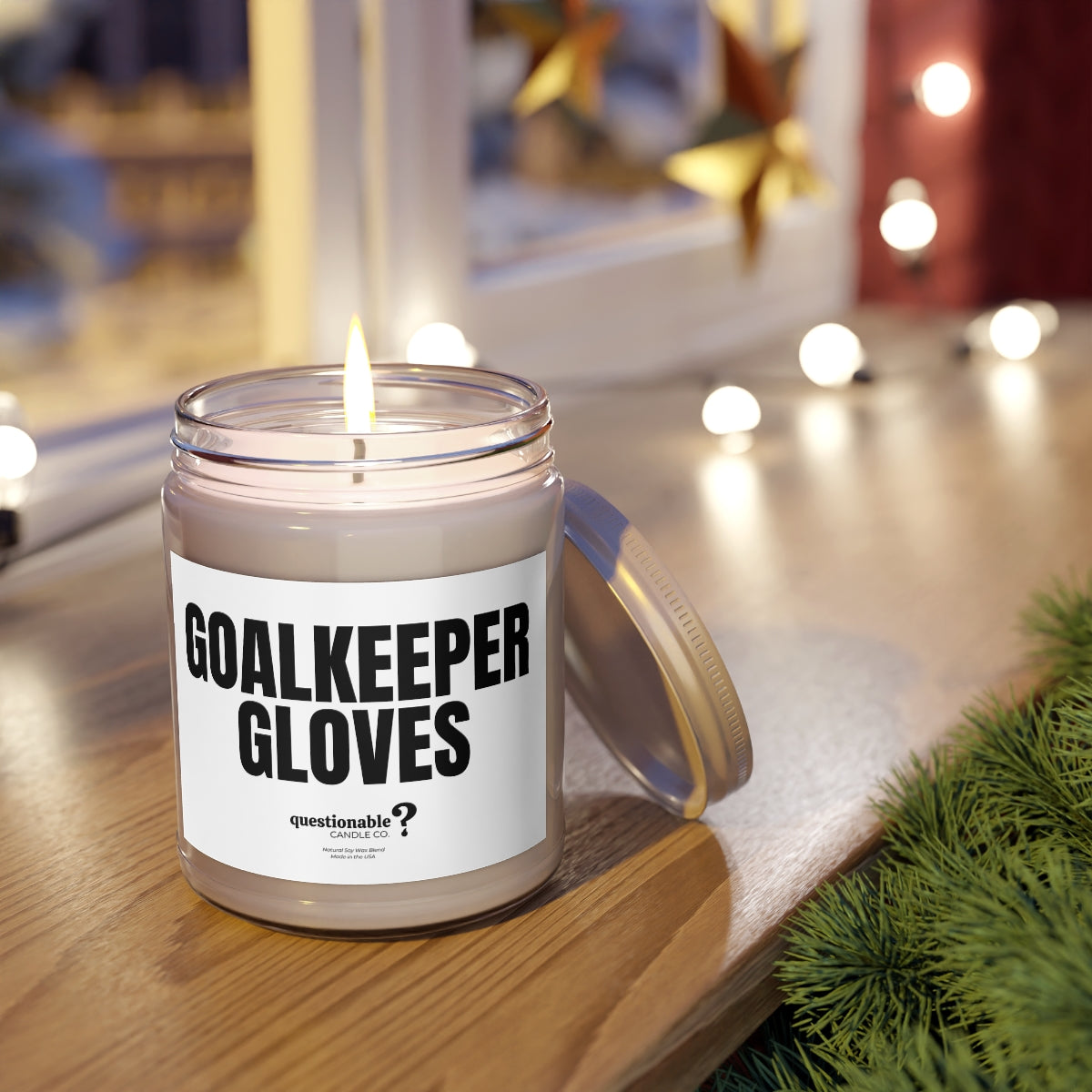 Goalkeeper Gloves Small Candle
