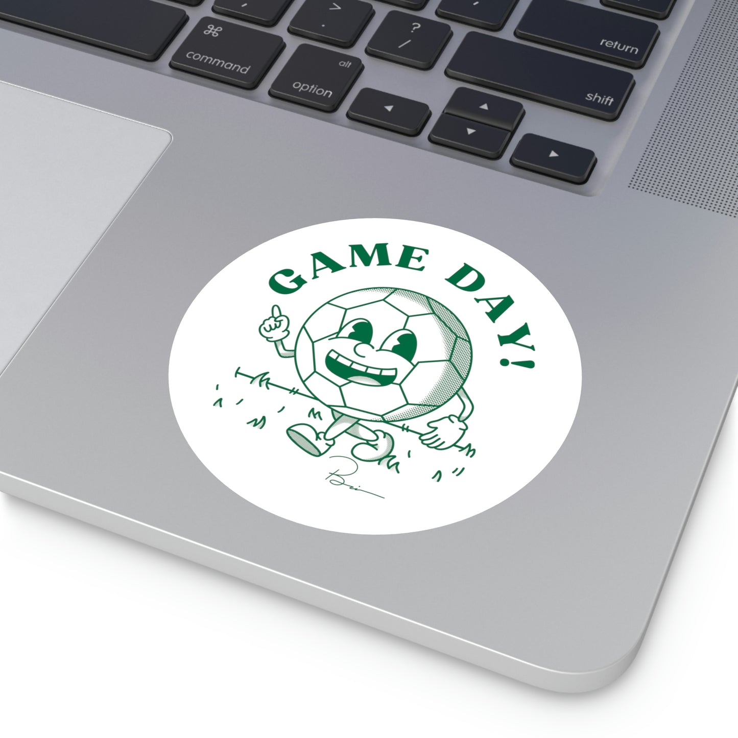 Game Day Sticker, Green